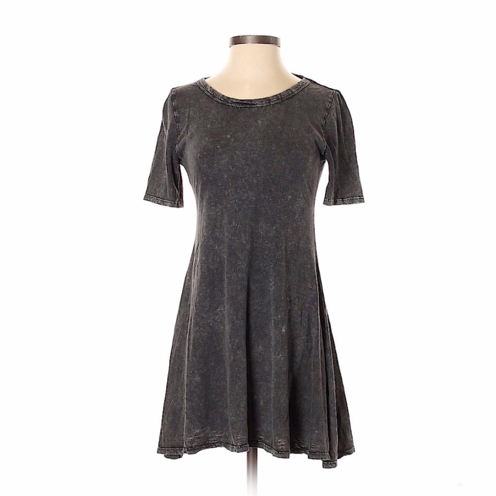 BillaBong Distressed Black Mini Dress